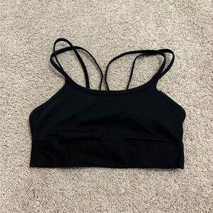 All in Motion Black Sports Bra